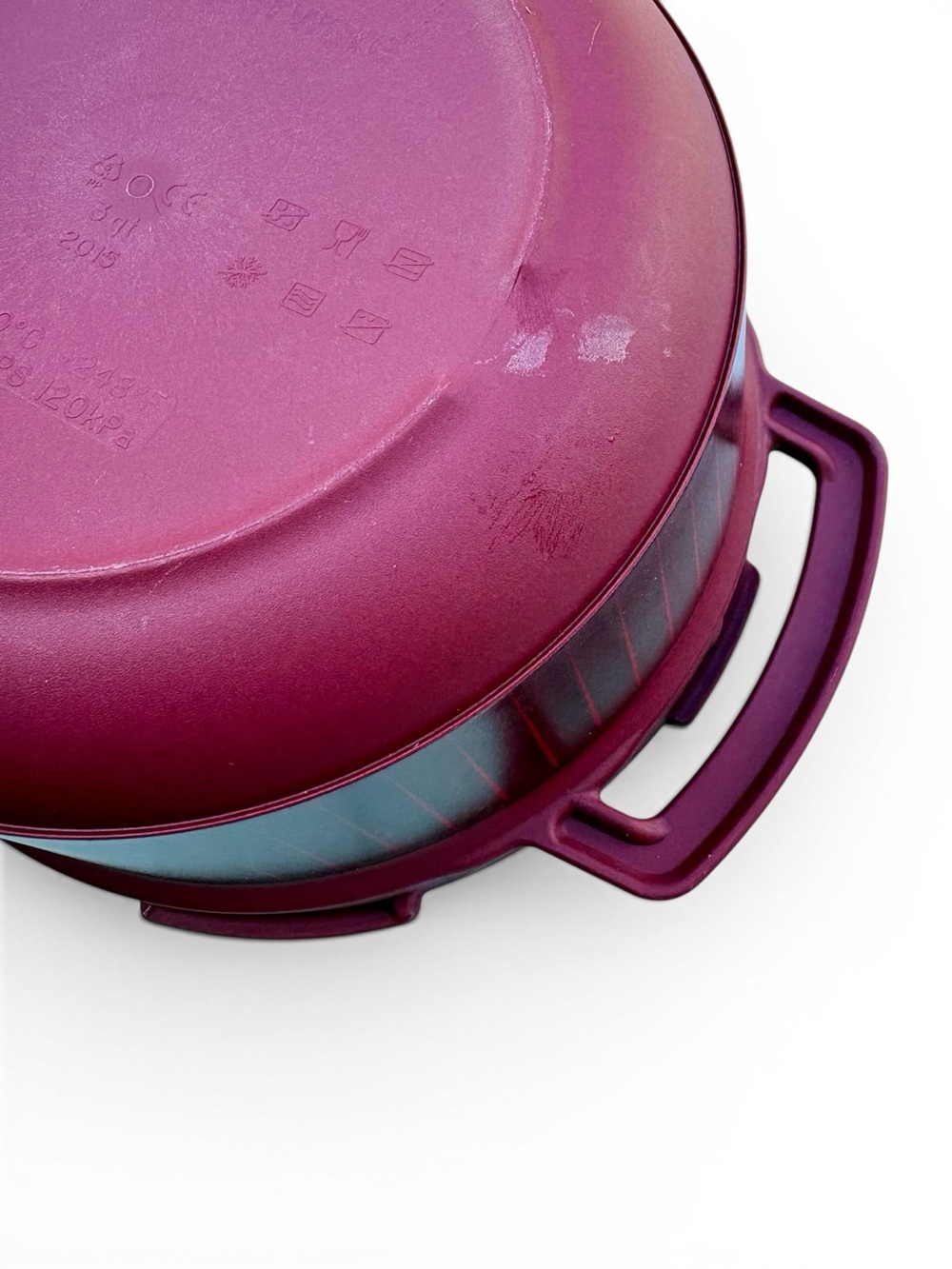 3qt / 3 L TUPPERWARE Microwave Pressure Cooker 7643A-2 - Picture 11 of 11